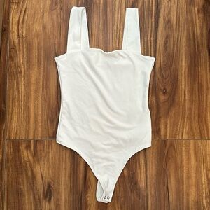 White tank bodysuit